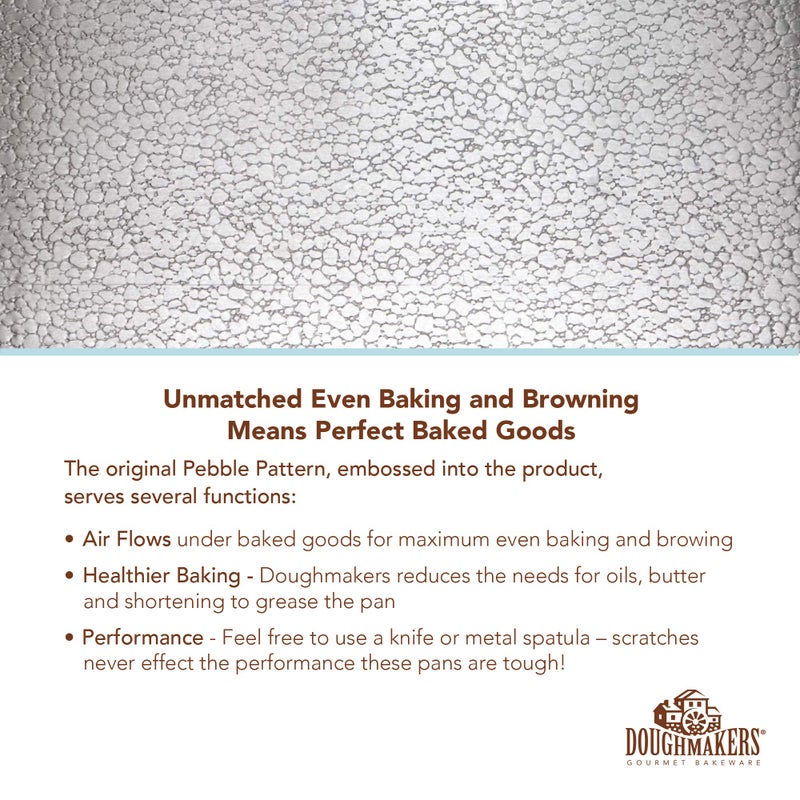 Doughmakers Loaf Pan Commercial Grade Aluminum 8.5" x 4.5" - Image 4